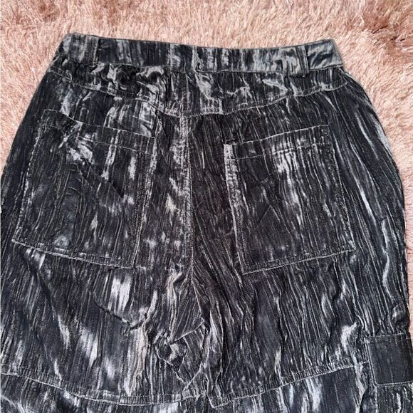 Pretty Garbage Griseta Velvet Cargo Pants in Green sz M NWT - Picture 7 of 16